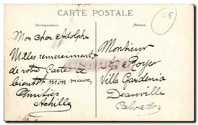 Paris, O Jardim do Palácio Real — N.D. Fot. — n° 50 — Verso