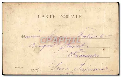 PARIS — CHAMPS-ÉLYSÉES — Verlag nicht sichtbar — Rückseite
