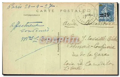 Parijs — De Leeuw van Belfort — werk van Bartholdi, Place Denfert-Rochereau — Achterkant
