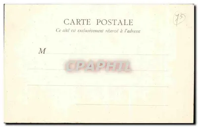 Paryż — Panorama siedmiu mostów — B. F. Paris, n° 113 — Rewers