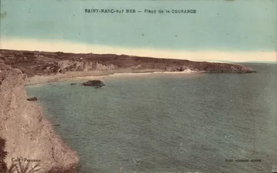 Saint-Marc-sur-Mer — Courance Beach — Coll. Peronny