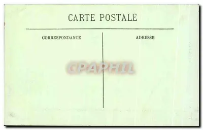Orléans — A Abside da Catedral — editor não identificado, n° de série 1417 — Verso