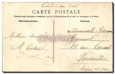 Environ d'Orléans — Olivet — La Source du Loiret — B.F. Paris, n°51 — Achterkant