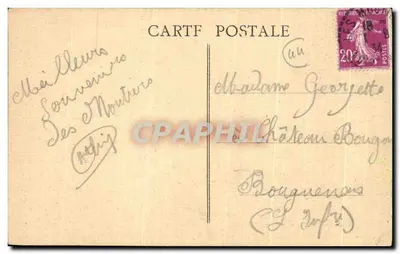 LES MOUTIERS en-REtz — Een hoek van de Allée des Brefs — Foto Renard — Achterkant
