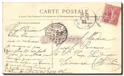 NANCY — Katedra św. Épvre, styl ogivalny (1864-1874), zbudowana na dawnym miejscu starej katedry tego samego imienia — Hélouber & Cie, Imp. Phot. Nancy — Rewers