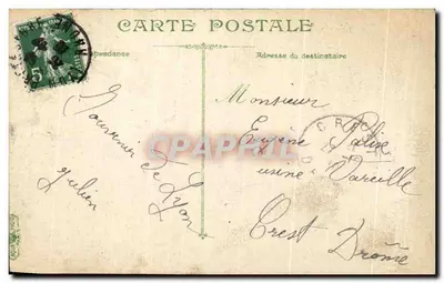 Lyon — Fontanna i plac Jacobinów — V.L. & Cie — Rewers
