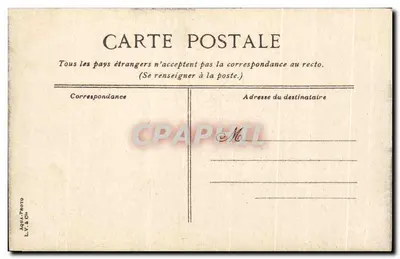 Lyon - Teatr — wydawca L.Y. & Ch. n°16 — Rewers