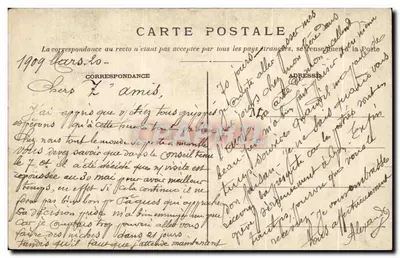 LYON — Parque da Cabeça de Ouro. Uma avenida — S.F. n°241 — Verso