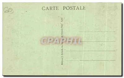 Lyon — Plac Carnot — Wydawca J. Gillard, 19, rue du Chemin Neuf — Rewers