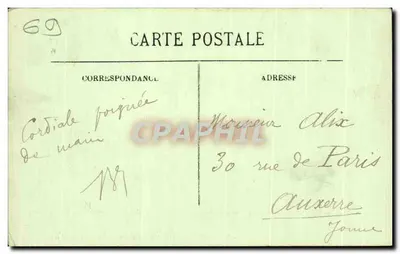 Lyon — Praça e Bairro dos Terreaux — Coteau de Fourvière — LL. — Verso