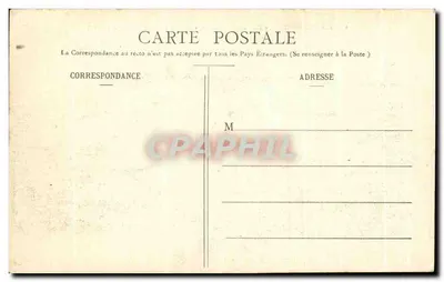 Miasto CARCASSONNE — Bazylika św. Nazaire, widok z południowego-wschodu — (E. Roudière, wydawca) — Rewers