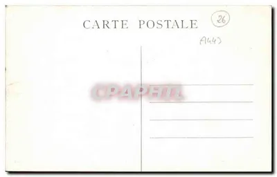 As gargantas de Arnayon — Arredores de La Motte-Chalançon (Drôme) — Foto E. Bontout — Verso