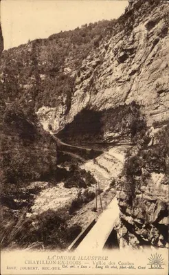 Chatillon-en-Diois — Vallée des Combes — Editor Joubert, Rec-Bur