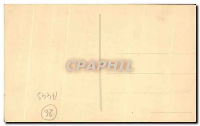 Chatillon-en-Diois — Vallée des Combes — Editor Joubert, Rec-Bur — Verso