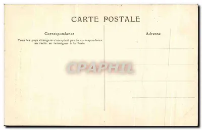 Park Jouvet, la Saulée — Valence, Ardèche — C. Artige fils, wydawca, Aubenas — Rewers