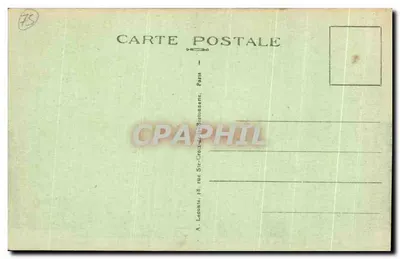 Paris — Arco do Triunfo do Carrousel — A. L. — Verso