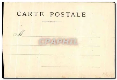 Paris - Praça da Bastilha e Coluna de Julho — texto impresso — Verso