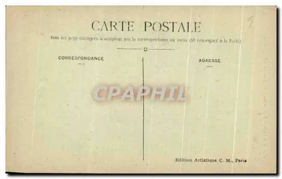 Paris - Notre-Dame - Chimère - Le Penseur — C.M. n°1701 — Verso