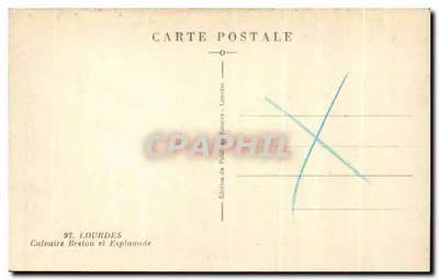 Calvário de Lourdes — Espaço — Edição do Palácio do Rosário — Verso
