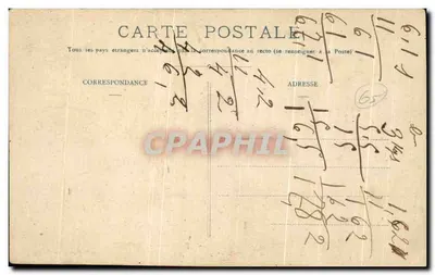 Le Calvaire - 5. Stacja - Simon le Cyrien pomaga Jezusowi nosić krzyż — C.C. - 50 - LOURDES — Rewers