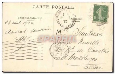 Lourdes — Le funiculaire du Pic du Ger — éditeur Lourdes, n° 1086 — Reverso
