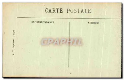Lourdes - Cuevas del Lobo, La Cueva de la Quimera — M.T. Imprimeur, n°12 — Reverso