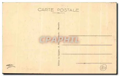 Avignon — Ogród Rocher des Doms — Odejście Siewok, autor F. Charpentier — Rewers