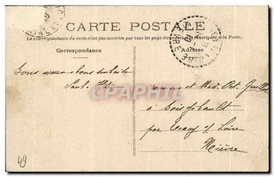 Angers — Plac Ralliement — Teatr — Rewers