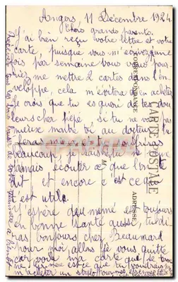 Angers — Plac Ralliement i ulica Alsaski — A. B. — Rewers