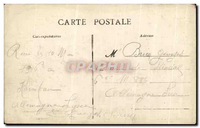 Angers - Place du Ralliement, Rue d'Alsace et Rue Saint-Maurille — Édition Laronde, n°73 — Verso