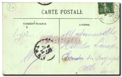 Avignon — O Parque dos Rochers des Doms — LL. — Verso