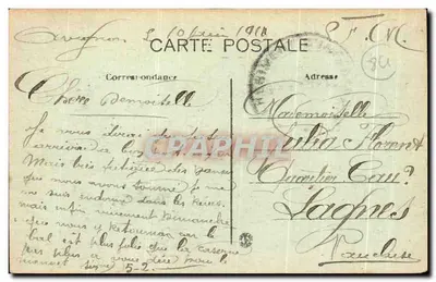 Avignon — O Calvário e o antigo Petit Séminaire — Coill. S. F. Reprein — Verso
