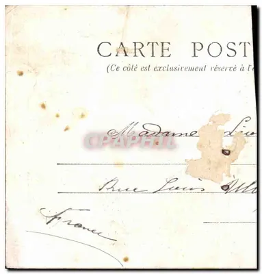 Fêtes de la coupe des cheveux — Un des fils de S.M. le Roi Norodom — Éditeur : Imprimerie du Cambodge — Rückseite