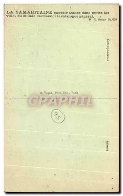 Paris - Buttes Chaumont - Um local pitoresco - J.H. - n°168 — Verso
