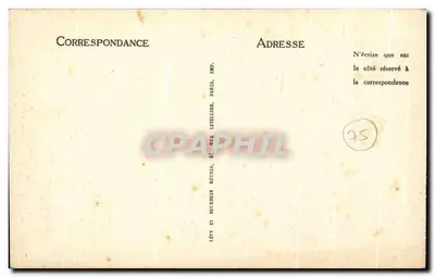 Paryż - Statua Jeanne d'Arc, autorstwa Fremiet — ND — Rewers