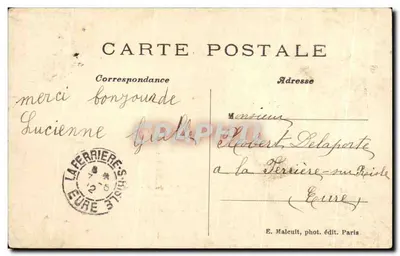 Bois de Vincennes — Vista pitoresca da gruta Lac Daumesnil — E. M. — n° 488 — Verso