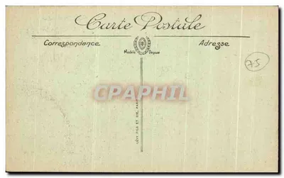 PARIS — Het Paleis van Justitie — De Façade — LL. — n°802 — Achterkant