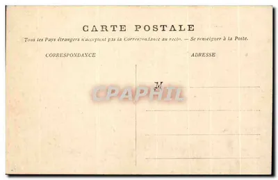 Étretat — Falaise d'Aval et phare — E.J. n°3 — Rewers