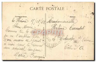 Le Havre — A Ponte e o Porto Anterior — G. F. Le Havre — Verso