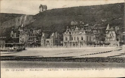 Le Havre — Nice-Havrais — As Villas — O Ministério da Guerra da Bélgica — L.L. — n°271