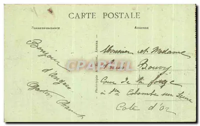 Angers - Dom Adama (Stare mieszkanie z XVII wieku) — Phototypie A. Biueil, n°79 — Rewers