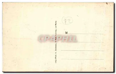 Coudrecieux (Sarthe) — Zamek na Skale — Wejście — Rewers