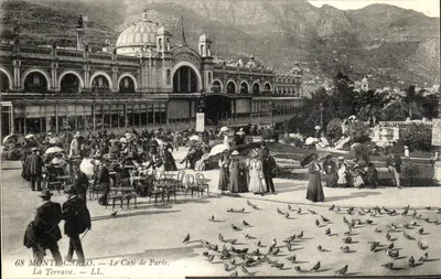 Monte-Carlo — O Café de Paris — A Terrasse — LL, n°68