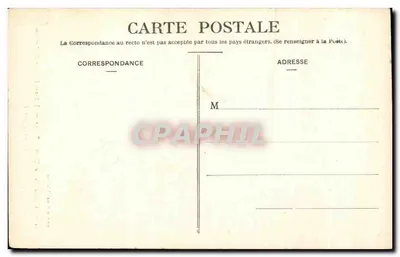 Katedra w Reims — Statua symbolizująca Kościół Katolicki — Wydawnictwo Reims-Touriste nr 22 — Rewers