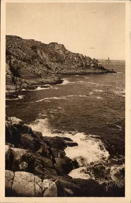 Ponta do Raz de Sein — O Éperon visto da Baía dos Falecidos — Les Éditions d'Art Yvon, Paris