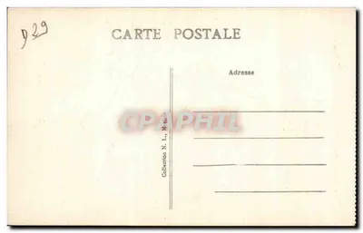 Guimiliau (Finistère) — Het Kruis (oostzijde) — Antieke ansichtkaart n°37 — Achterkant