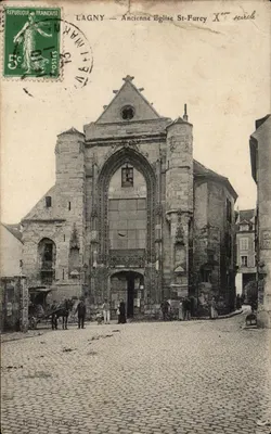Lagny — Antiga Igreja de São Furcy, século X
