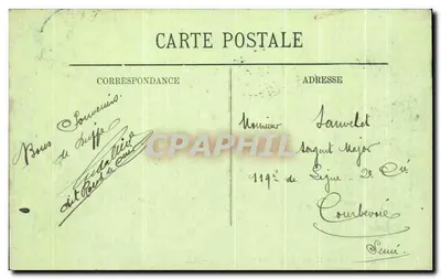 Dieppe — Plac Camille Saint-Saëns i Teatr — LL — Rewers