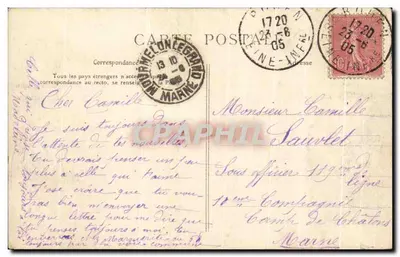 Rouen — Route du Havre — La Normandie — La C.P.A. 2322 — Verso