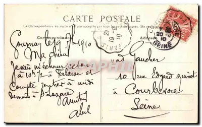 Gournay-en-Bray — A Estação — Letresor, em Gournay — Verso